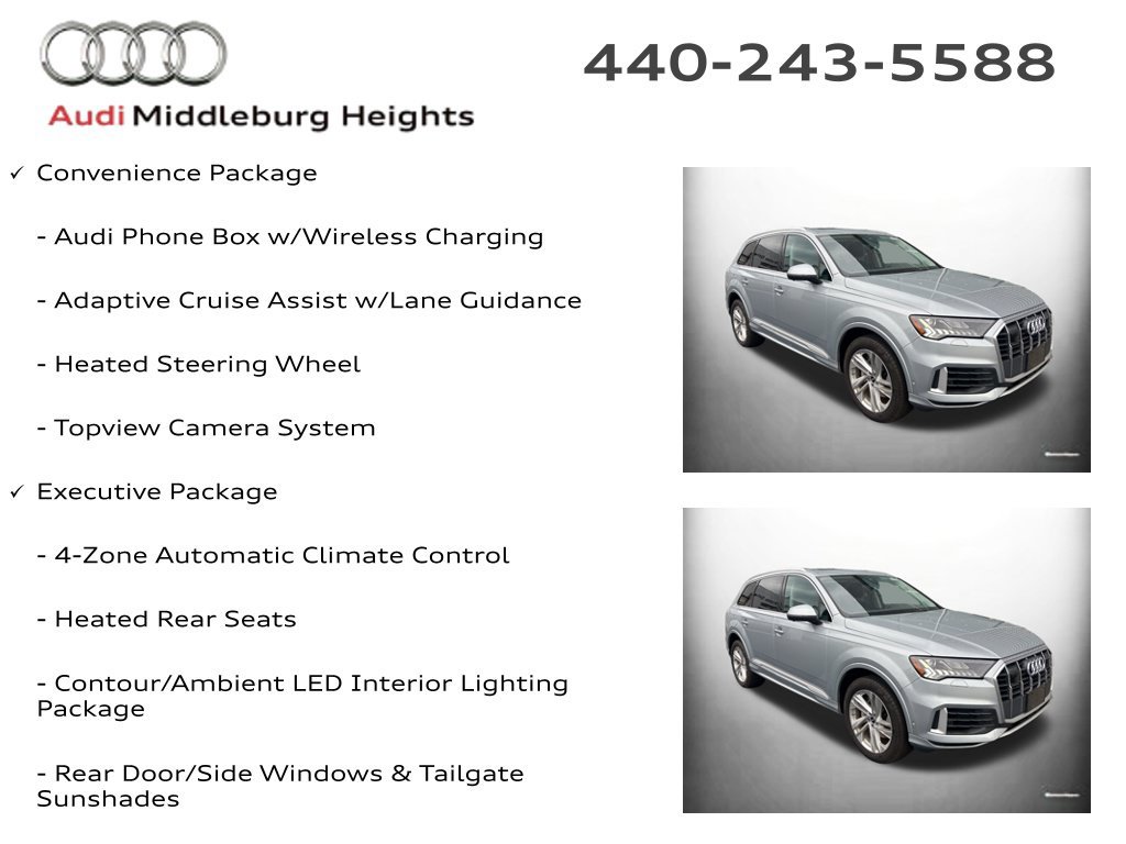 Certified 2023 Audi Q7 3.0T Premium Plus w/ Premium Plus Package AWD/4WD image 7
