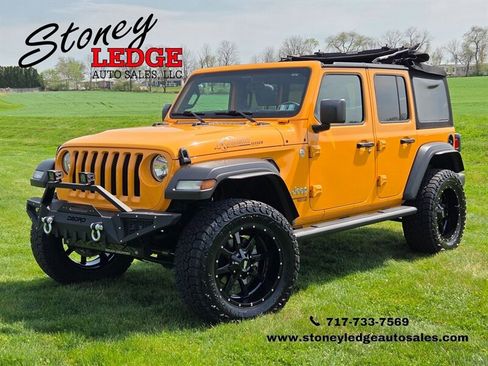 Used 2021 Jeep Wrangler Unlimited Sport image 1