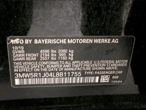 Used 2020 BMW 330i Sedan w/ Convenience Package image 10