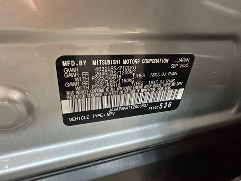 Used 2026 Mitsubishi Eclipse Cross SE AWD/4WD image 10