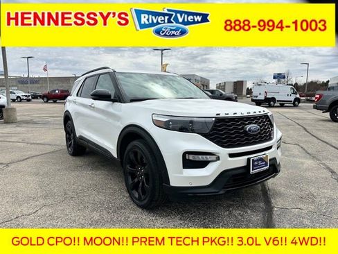 Certified 2022 Ford Explorer ST w/ Equipment Group 401A image 1