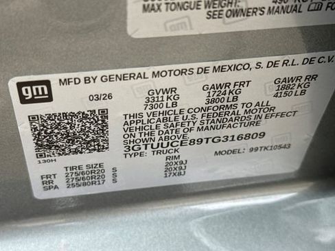 New 2026 GMC Sierra 1500 Elevation w/ Elevation Premium Package AWD/4WD image 34