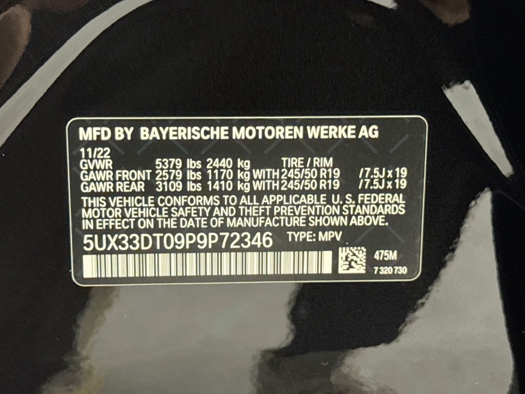 Used 2023 BMW X4 xDrive30i w/ M Sport Package AWD/4WD image 33