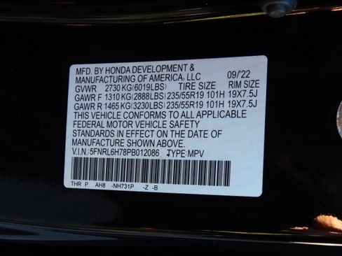 Used 2023 Honda Odyssey Sport image 43