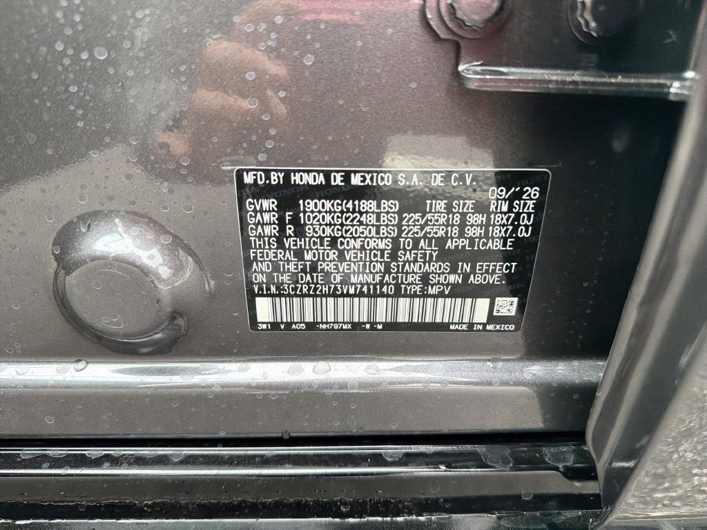 New 2027 Honda HR-V EX-L image 31