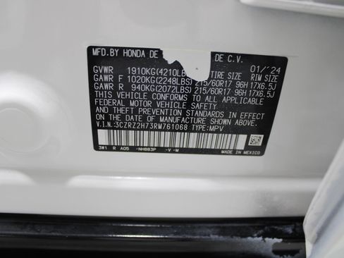 Used 2024 Honda HR-V EX-L image 46