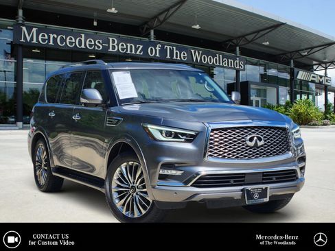 Used 2019 INFINITI QX80 Luxe w/ 22" Wheel Package AWD/4WD image 1