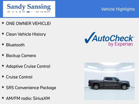 Used 2023 Toyota Tundra SR5 w/ SR5 Convenience Package RWD image 8