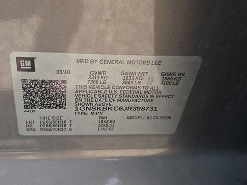 Used 2018 Chevrolet Tahoe LT AWD/4WD image 30