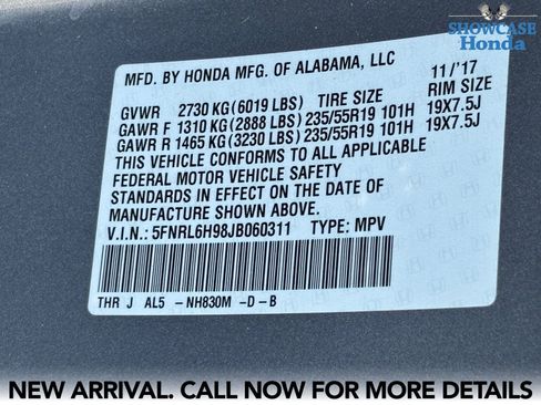 Used 2018 Honda Odyssey Elite image 15