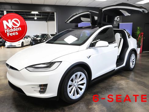 Used 2020 Tesla Model X Long Range AWD/4WD image 1