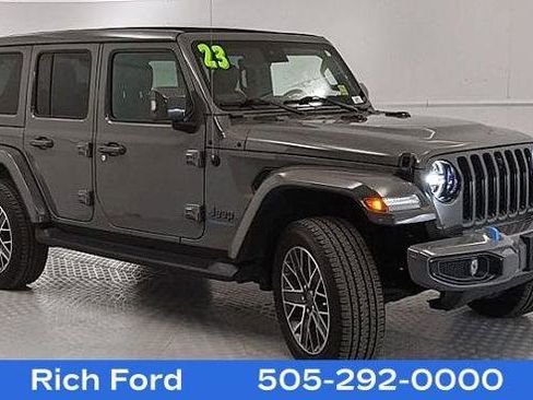 Used 2023 Jeep Wrangler Unlimited Sahara AWD/4WD image 1