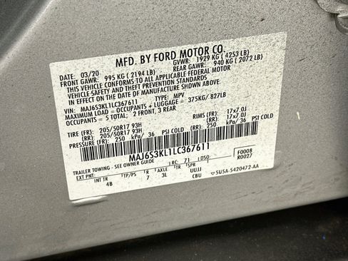 Used 2020 Ford EcoSport Titanium AWD/4WD image 12