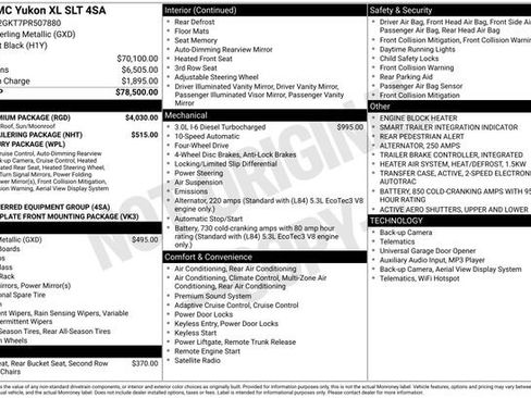 Certified 2023 GMC Yukon XL SLT w/ SLT Premium Package image 47