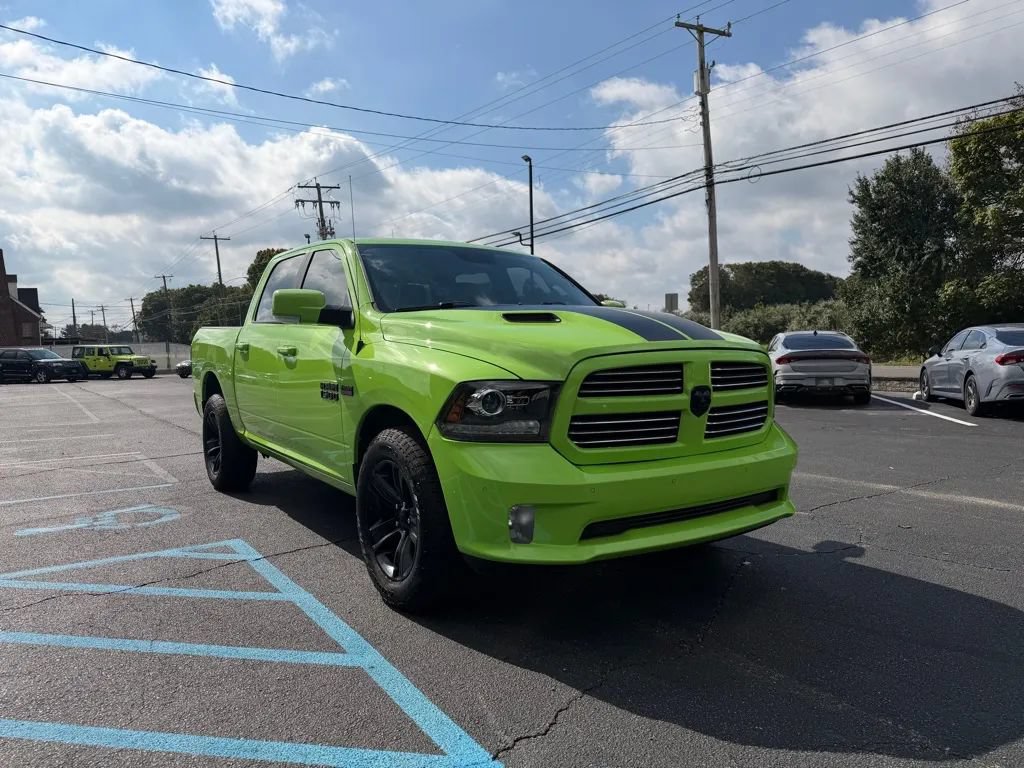Used 2017 RAM 1500 Sport w/ Sublime Green Sport Package AWD/4WD image 4