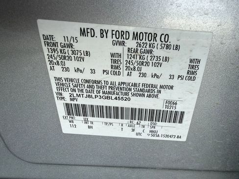 Used 2016 Lincoln MKX Reserve w/ Luxury Package image 7