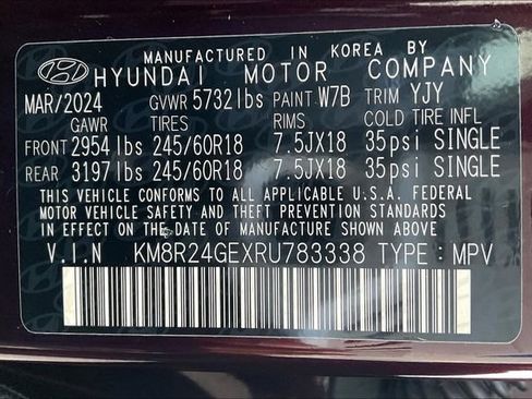 Certified 2024 Hyundai Palisade SEL FWD image 32