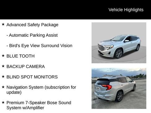 Used 2018 GMC Terrain Denali w/ Advanced Safety Package AWD/4WD image 14