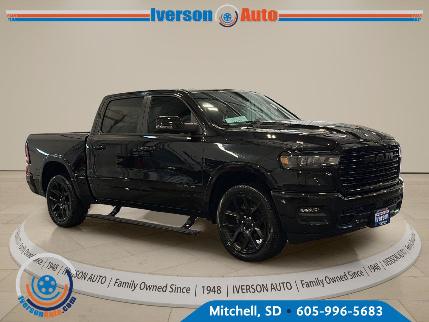 Used 2025 RAM 1500 Laramie w/ Night Edition AWD/4WD image 1