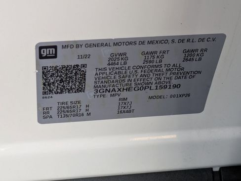 Used 2023 Chevrolet Equinox LS w/ LPO, Cargo Package FWD image 29
