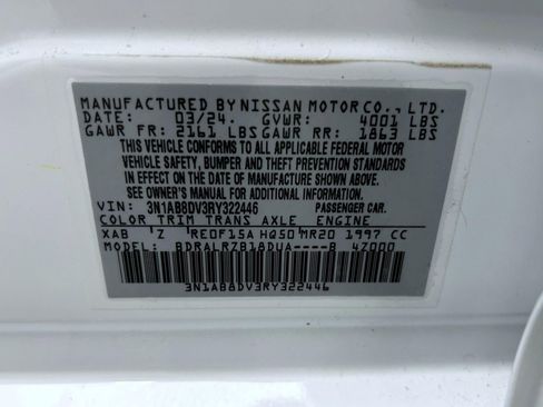 Used 2024 Nissan Sentra SR FWD image 25