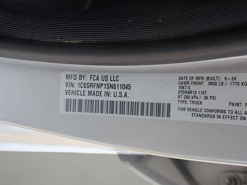 Used 2025 RAM 1500 Tradesman AWD/4WD image 15