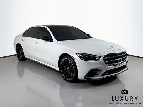 Used 2025 Mercedes-Benz S 580 S 580 * Factory Satin White * image 4