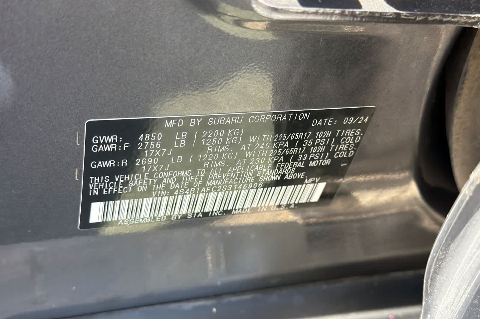 Used 2025 Subaru Outback Premium AWD/4WD image 34