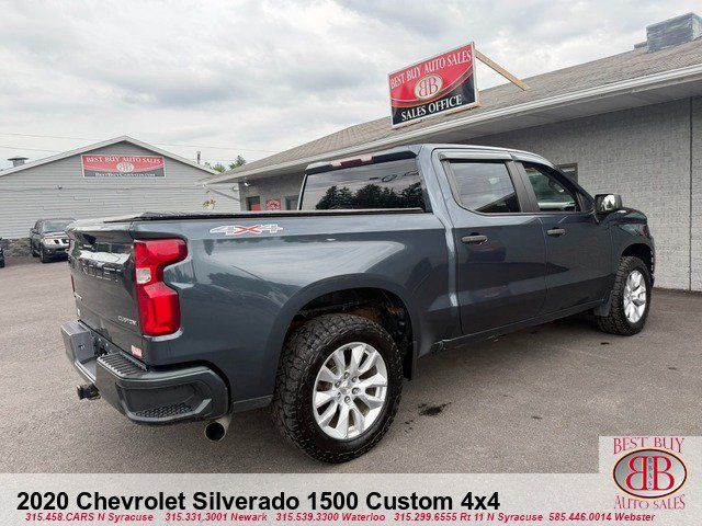 Used 2020 Chevrolet Silverado 1500 Custom w/ Custom Value Package AWD/4WD image 3
