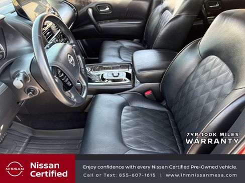 Certified 2024 Nissan Armada Platinum w/ Captain's Chairs Package RWD image 14