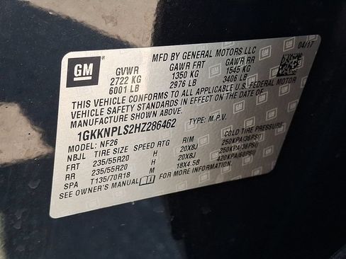 Used 2017 GMC Acadia Denali w/ Technology Package FWD image 31