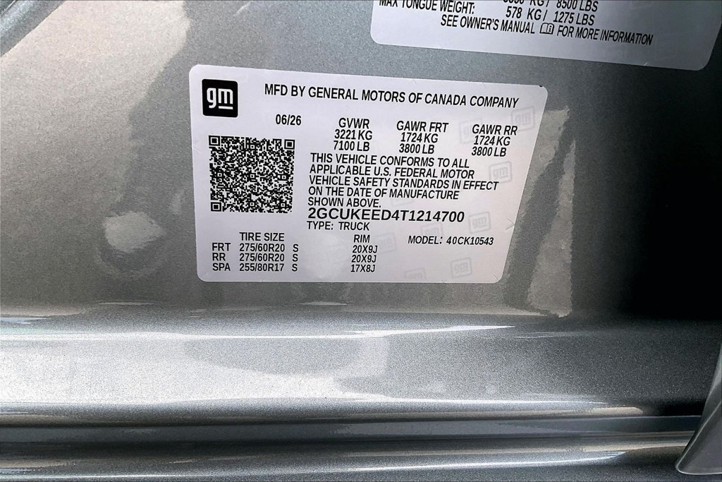 New 2026 Chevrolet Silverado 1500 RST w/ Safety Package AWD/4WD image 15
