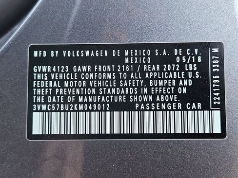 Used 2019 Volkswagen Jetta S w/ Driver Assistance Package FWD image 25