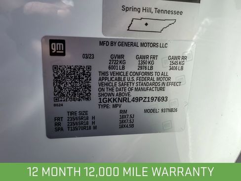 Certified 2023 GMC Acadia SLE w/ Driver Convenience Package AWD/4WD image 25