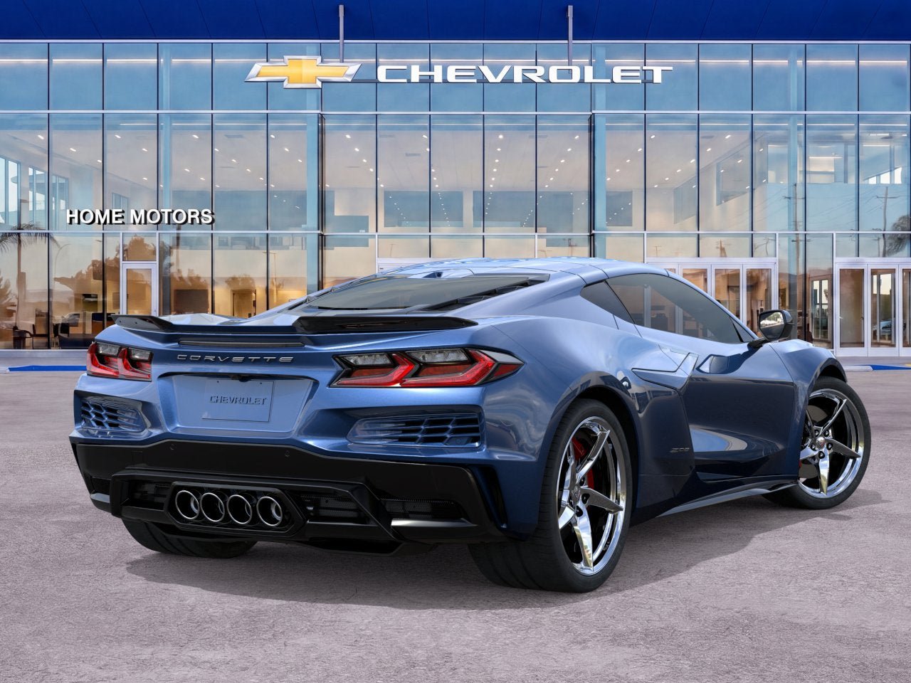 New 2027 Chevrolet Corvette Z06 w/ Chrome Exterior Badge Package RWD image 4
