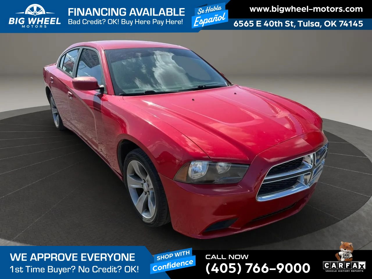 Used 2013 Dodge Charger SE RWD image 7
