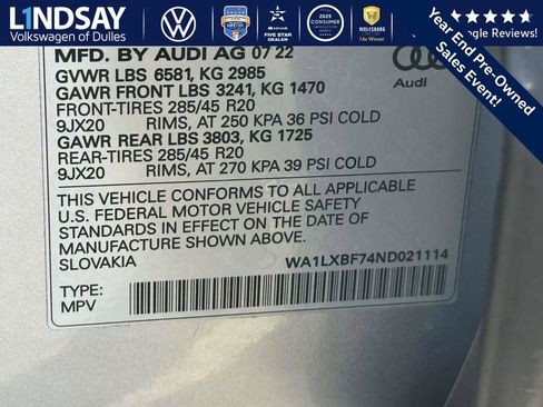 Used 2022 Audi Q7 3.0T Premium Plus w/ Premium Plus Package image 26