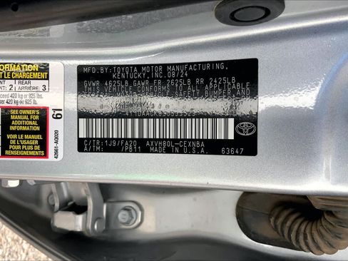 Used 2025 Toyota Camry LE FWD image 34