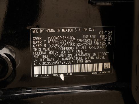 Certified 2024 Honda HR-V Sport image 45