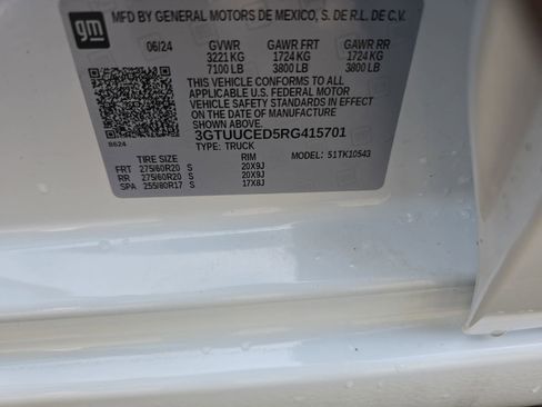 Used 2024 GMC Sierra 1500 Elevation w/ Preferred Package AWD/4WD image 38