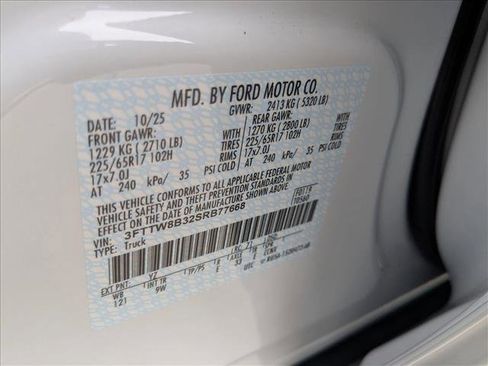 New 2025 Ford Maverick XL w/ Equipment Group 101A image 17