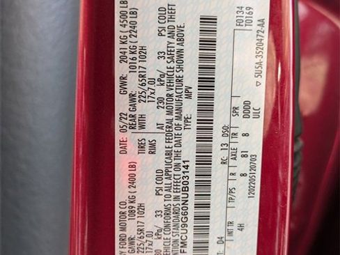 Certified 2022 Ford Escape SE w/ Convenience Package image 25