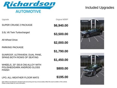 Used 2024 Cadillac CT5 Premium Luxury w/ Super Cruise 2 Package AWD/4WD image 6