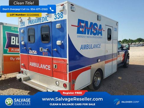 Used 2016 Ford F450 XLT w/ Ambulance Prep Package RWD image 4