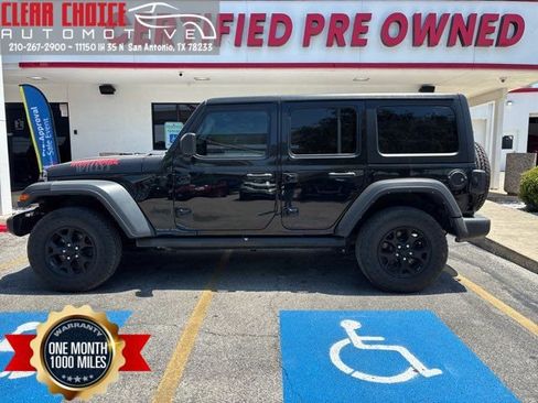 Used 2021 Jeep Wrangler Unlimited Sport AWD/4WD image 1