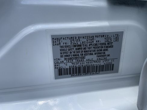 Used 2024 Nissan Sentra SV w/ All-Weather Package FWD image 14