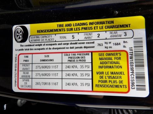 Used 2023 Ford F150 Lariat w/ Equipment Group 502A High image 62