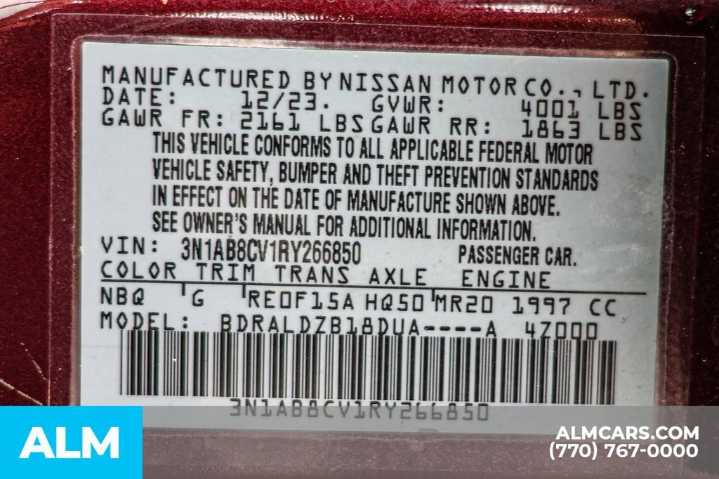 Used 2024 Nissan Sentra SV FWD image 54