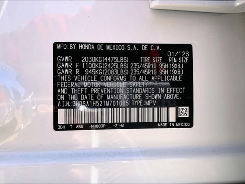 New 2026 Acura ADX A-Spec image 20