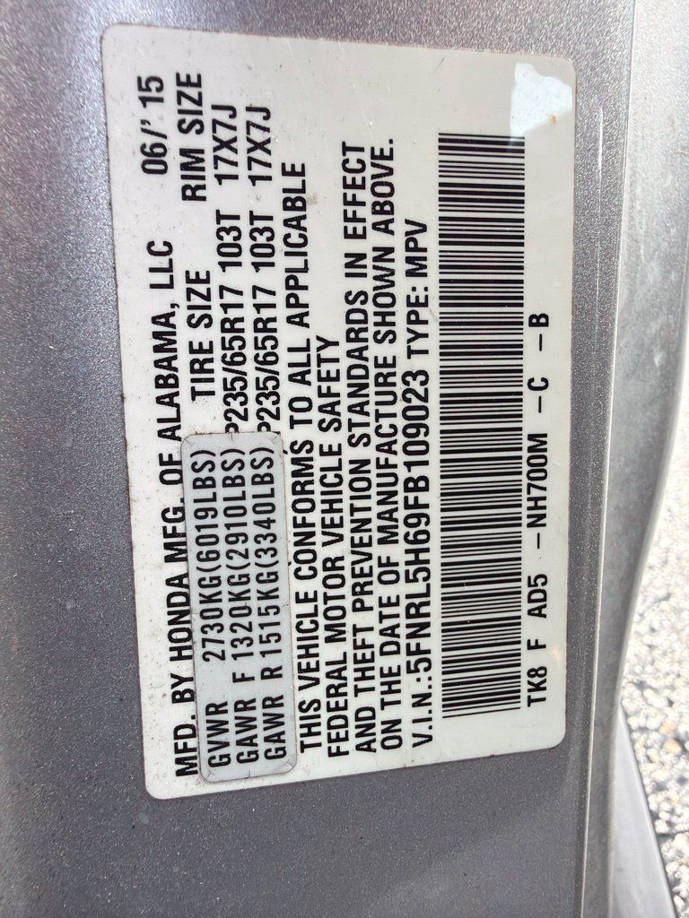 Used 2015 Honda Odyssey EX-L image 26